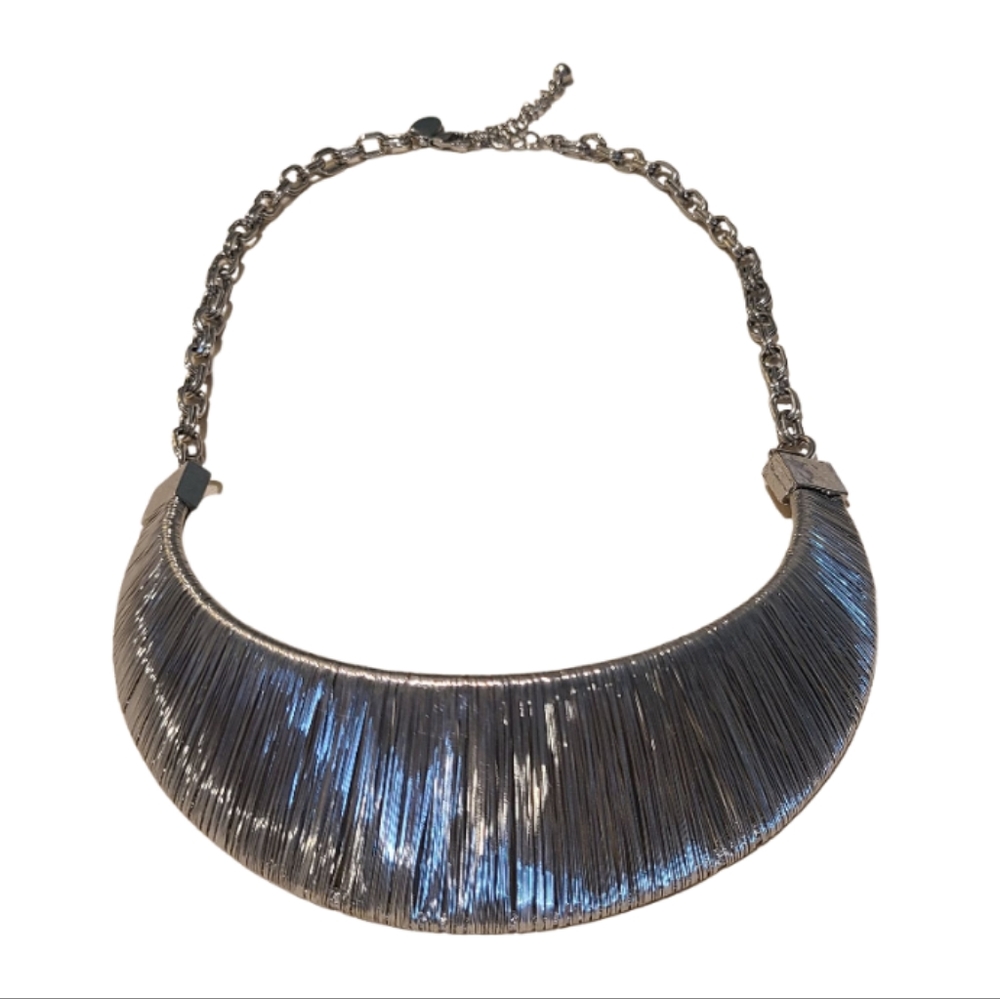 ⭐️Rare Vintage Silver Choker Necklace